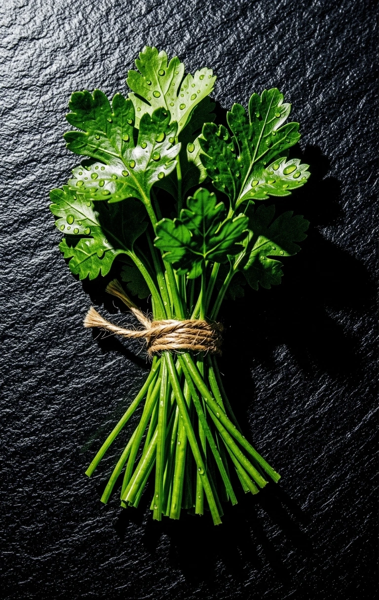 Frische Gartenkräuter